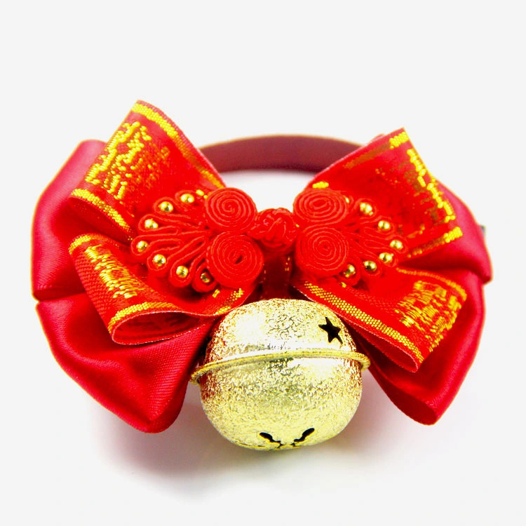 New Year′s Variety of Multi-Color Holiday Series Pet Bow Tie Pet Accessories