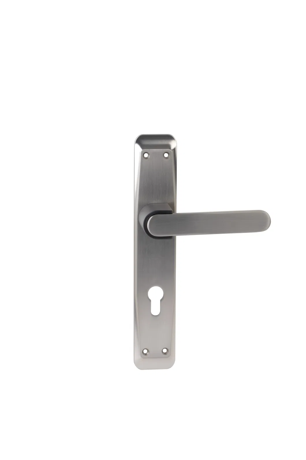 Hot Selling Key Entry Privacy Security 85mm Zinc Alloy Door Handle with Plate Safe Door Lock Pl165-H262