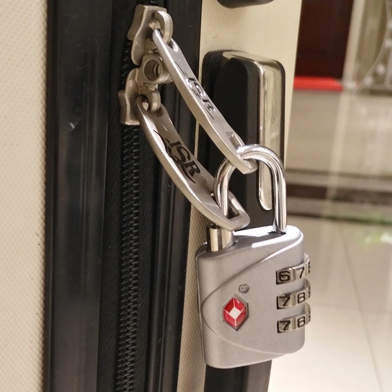 OEM Customized 3 Digit Combination Lock Anti Theft Tsa Padlock