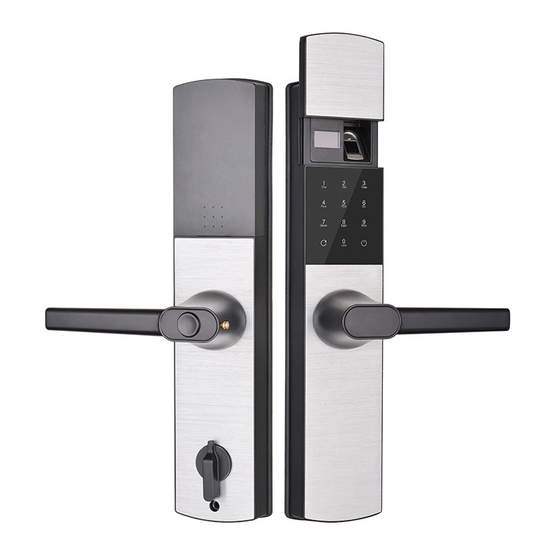 Electronic Fingerprint Safe Magnetic Combination Door Hardware Smart Lock Handle