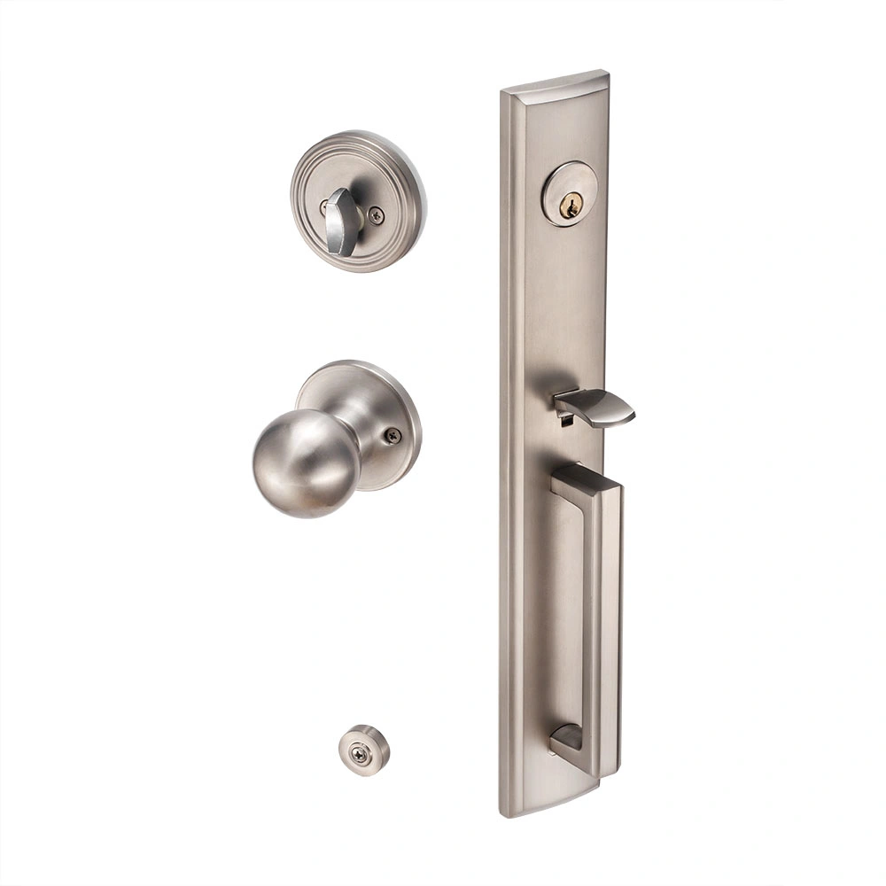 Safe Mechanical Zinc Alloy Keys Lock Door Hardware Handle