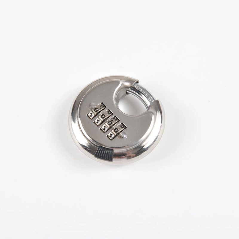 Yh1808 Stainless Steel Round Digital Password Disc Combination Padlock