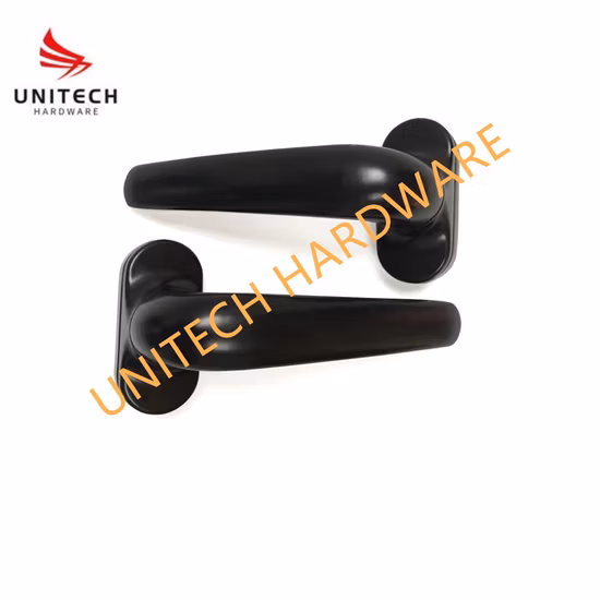 ハードウェア安全アルミニウム部品開き窓ロック ハンドル