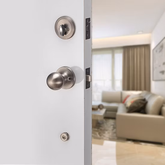 安全な機械亜鉛合金キーロックドアハードウェアハンドル